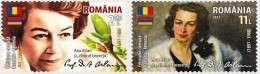ROMANIA, 2023, MNH, JOINT ISSUES, JOINT ISSUE WITH ARMENIA, ANA ASLAN, ELIXIR OF YOUTH, 2v - Emissions Communes