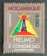 MOZ0628MNH - Insignia Of The 3rd Congress Of The FRELIMO - 3$00 MNH Stamp - Mozambique - 1977 - Mozambique
