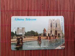 Phonecard Ghana 25 Units Used Rare - Ghana