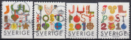 SUECIA 2010 Nº 2764/2767 USADO - Used Stamps
