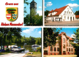 73013628 Hohen Neuendorf Wasserturm Bahnhof Hafen Schule Hohen Neuendorf - Hohen Neuendorf