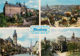 73013614 Altenburg Thueringen Schloss Stadtblick Strassenpartie Theater Altenbur - Altenburg