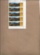 ANDORRE - N°314 NEUF BANDE DE 5          EUROPA    SANS CHARNIERE  -ANNEE 1999  COTE : 10 € - Unused Stamps