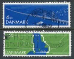 DENMARK 2000 Øresund Bridge  Used... Michel 1253-54 - Oblitérés