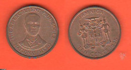 Jamaica Giamaica 10 Cents 1995 - Giamaica