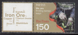 India 2024 Rio Tinto Mining Industry Iron Ore Titanium Lithium Copper Diamond Mineral, Plant Biodiversity Chemistry Mine - Minéraux