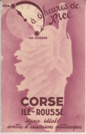 La Corse Ile Rousse Années 30 - Tourism Brochures