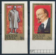 ** 1970 Vlagyimir Iljics Lenin (II.) ívszéli Vágott Sor - Andere & Zonder Classificatie