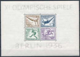 ** Deutsches Reich 1936 Olimpia Berlin Mi Blokk 5 (Mi EUR 140,-) - Otros & Sin Clasificación