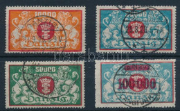 O Németország - Danzig 1923 Mi 147-150 (Mi EUR 215,-) - Sonstige & Ohne Zuordnung