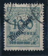 O Deutsches Reich 1923 Dienstmarke (Hivatalos) Mi 82 (Mi EUR 200,-) - Other & Unclassified