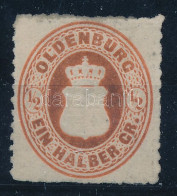 (*) Német államok - Oldenburg 1862 Mi 16 A Berger BPP Vizsgálójellel (*Mi EUR 250.-) - Other & Unclassified