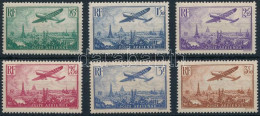 ** Franciaország 1936 Repülőgép Sor Mi 305-310 (Mi EUR 235.-) - Otros & Sin Clasificación