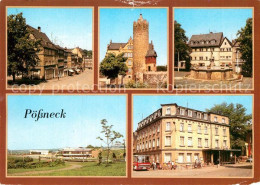 73013068 Poessneck Schuhgasse Weisser Turm Markt Hotel Posthirsch Poessneck - Pössneck