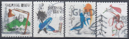 SUECIA 2012 Nº 2877/2880 USADO - Used Stamps