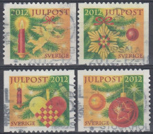 SUECIA 2012 Nº 2888/2891 USADO - Used Stamps