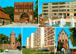 73012071 Neubrandenburg Stargarder Tor Theo Neubauer Oberschule Fangelturm Lenin - Neubrandenburg