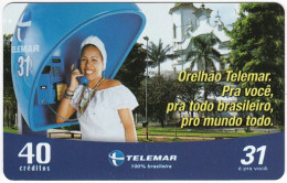 BRASIL W-642 Magnetic Telemar - Communication, Phone Booth - Used - Brasilien