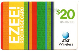 Barbados - EZEE Card AT&T - $20 - Barbados (Barbuda)