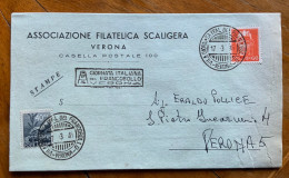 LUOGOTENENZA  - VI GIORNATA ITALIANA DEL FRANCOBOLLO  * VERONA * 17/3/46 - Francobolli (rappresentazioni)