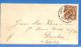 Allemagne Reich 1899 - Lettre De Leipzig - G29675 - Briefe U. Dokumente