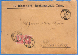 Allemagne Reich 1887 - Lettre De Trier - G29667 - Briefe U. Dokumente