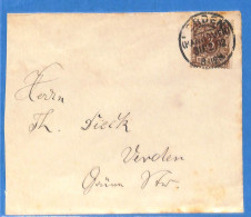 Allemagne Reich 1892- Lettre De Hannover - G29676 - Storia Postale