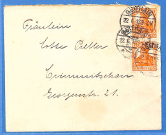 Allemagne Reich 1918 - Lettre De Geithain - G29662 - Lettres & Documents