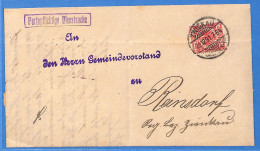 Allemagne Reich 1891 - Lettre De Zwickau - G29634 - Brieven En Documenten