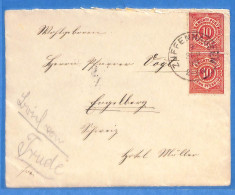Allemagne Reich 1899 - Lettre De Zuffenhausen - G29631 - Storia Postale
