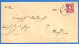 Allemagne Reich 1877 - Lettre De Fulda - G29611 - Briefe U. Dokumente