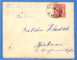 Allemagne Reich 1890 - Lettre De Niederbronn - G29614 - Briefe U. Dokumente