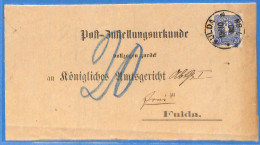 Allemagne Reich 1880 - Lettre De Fulda - G29612 - Brieven En Documenten