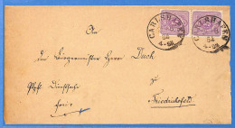 Allemagne Reich 1884 - Lettre De Carlshafen - G29610 - Brieven En Documenten