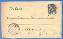 Allemagne Reich 1905 - Carte Postale De Hamburg - G29596 - Briefe U. Dokumente