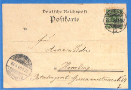 Allemagne Reich 1900 - Carte Postale De Hamburg - G29595 - Cartas & Documentos