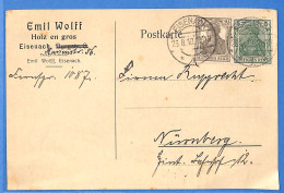 Allemagne Reich 1918 - Carte Postale De Eisenach - G29590 - Briefe U. Dokumente