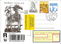 Card CDV C Czech Republic Dusan Kallay Exhibition In Jilemnice 2010 - Ansichtskarten