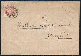 ~1864 5kr Levélen "KE(CS)KEMÉT" - Czegléd - Otros & Sin Clasificación