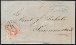 1867 5kr Levélen / On Cover "SZÁSZVÁROS" - Hermanstadt - Otros & Sin Clasificación