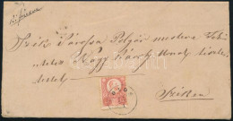 1873 Réznyomat 5kr Levélen "KOLOS" - Szék - Otros & Sin Clasificación