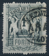 O 1874 Távírda Réznyomat 1Ft "M.K. TÁVÍ(RDAI ÁLLOMÁS) / ARA(D)" - Otros & Sin Clasificación