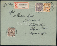 1909 Ajánlott Levél 15f Bérmentesítéssel A Tátrába - Other & Unclassified