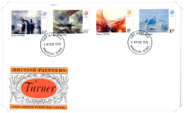 1975 Turner Unaddressed FDC Tt - 1971-80 Ediciones Decimal