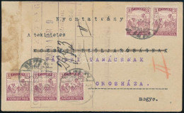 1920 Nyomtatvány 15K Bérmentesítéssel - Other & Unclassified