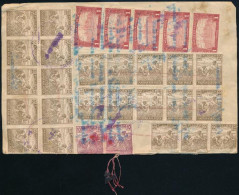 1921 Hivatalos Irat 32 Db Bélyeggel - Other & Unclassified