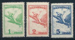 ** 1927 Repülő (I.) 1P, 2P, 5P (9.600) - Otros & Sin Clasificación