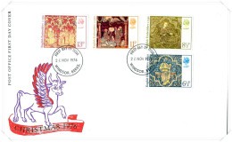 1976 Christmas Unaddressed FDC Tt - 1971-1980 Em. Décimales