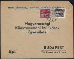 1946 (15. Díjszabás) Távolsági Levél 10.000.000P (2 Bélyeges) Bérmentesítéssel "MOHÁCS" - Budapest - Other & Unclassified