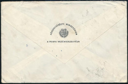 1948 Szakszervezet és Bélyegnap Bélyegek Ajánlott Helyi FDC-n, 3 Másik Bélyeggel - Otros & Sin Clasificación